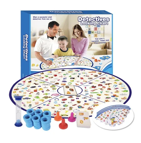 jeu de société détective en action