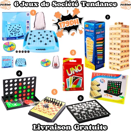 Pack de Jeux de societé