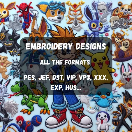 Embroidery Design Bundle