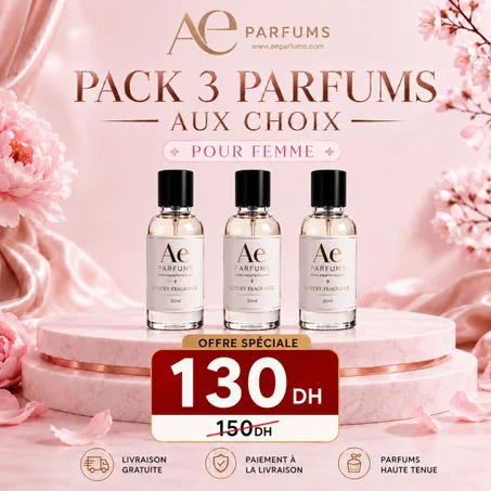 Pack Femme de 3 Parfums - 30ml