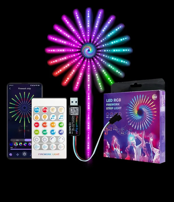 Bande de Lampe LED Feux d’Artifice