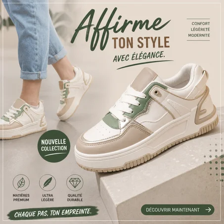 Elégance incomparable : des baskets qui reflètent votre personnalité 1