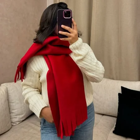 Mikasa SCARF التوب مدوبل عالي الجودة والتوصيل مجاني