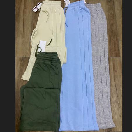 بنطلون بجيب واسع مريح بملمس رطب وناعم مع التوصيل مجانا