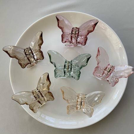 Pince a cheveux Papillon Crystal