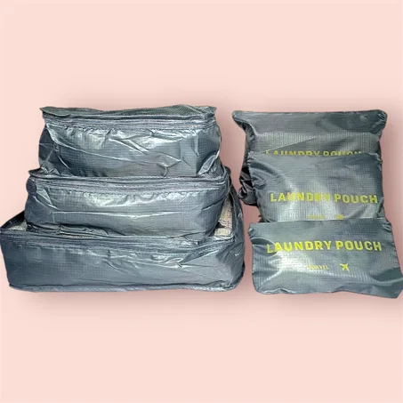 Lina Sacs de rangement de voyage, ensemble de 6 pièces