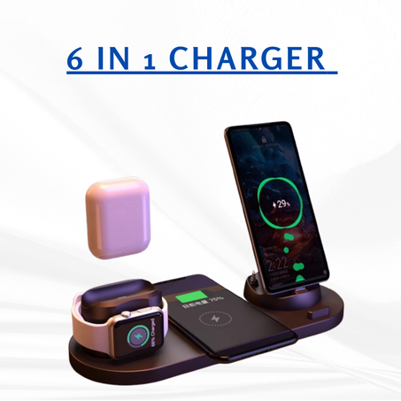 6 in 1 Charger Dock - قاعدة شحن  6 في 1