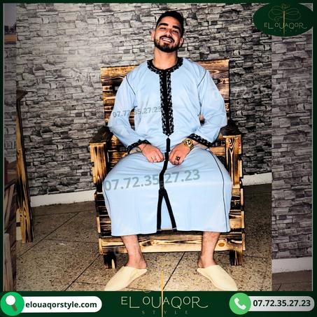 قفطان ملكي فاسي بفصالة مخزانية