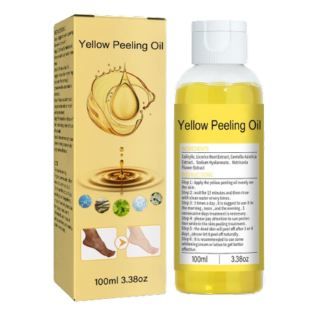 مقشر البشرة الاصفر