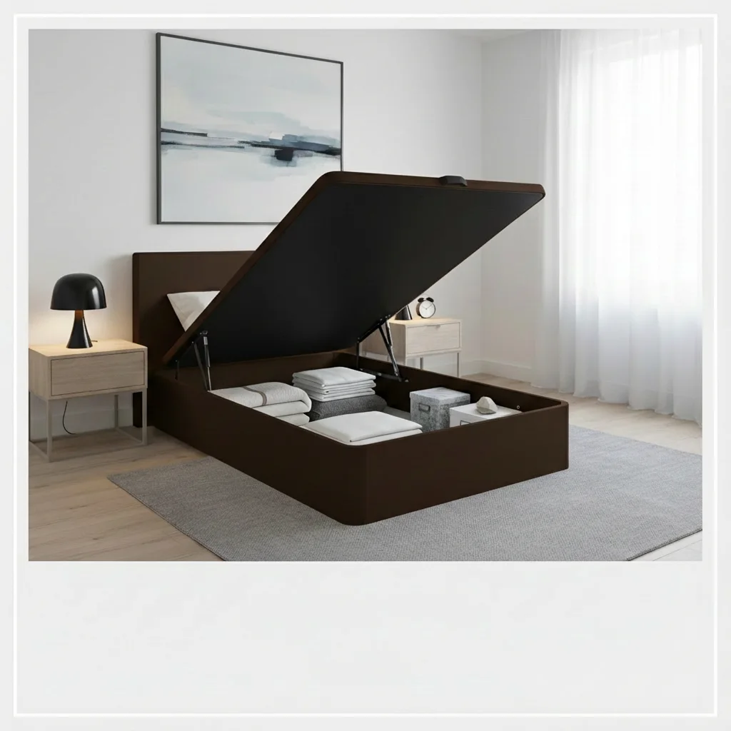 Canapé Abatible de Madera 