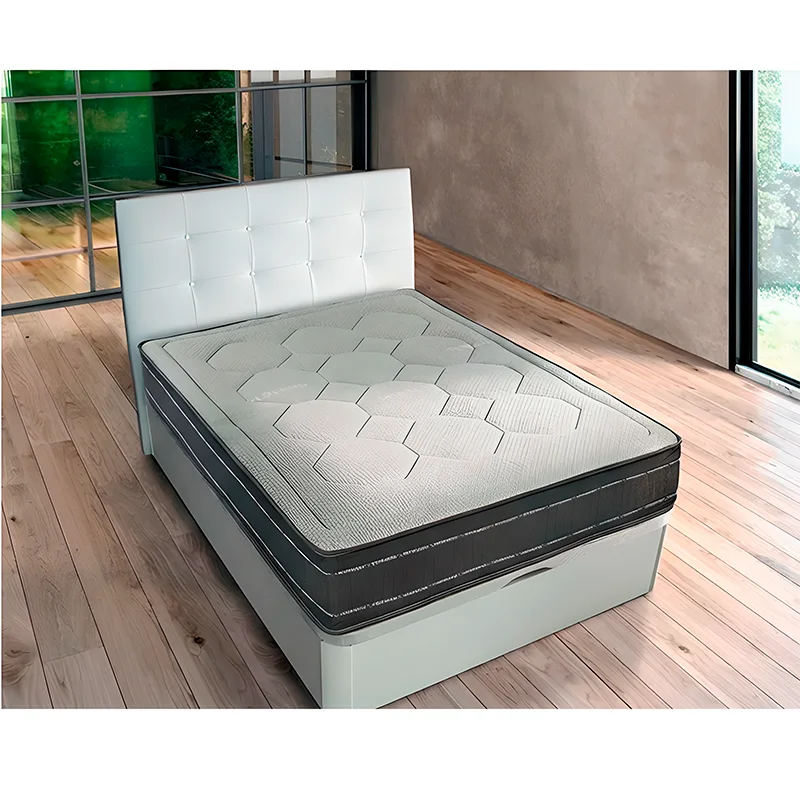 Colchón Super: (30cm de Altura) Muelles Ensacados y Viscoelástica (30cm de Altura)