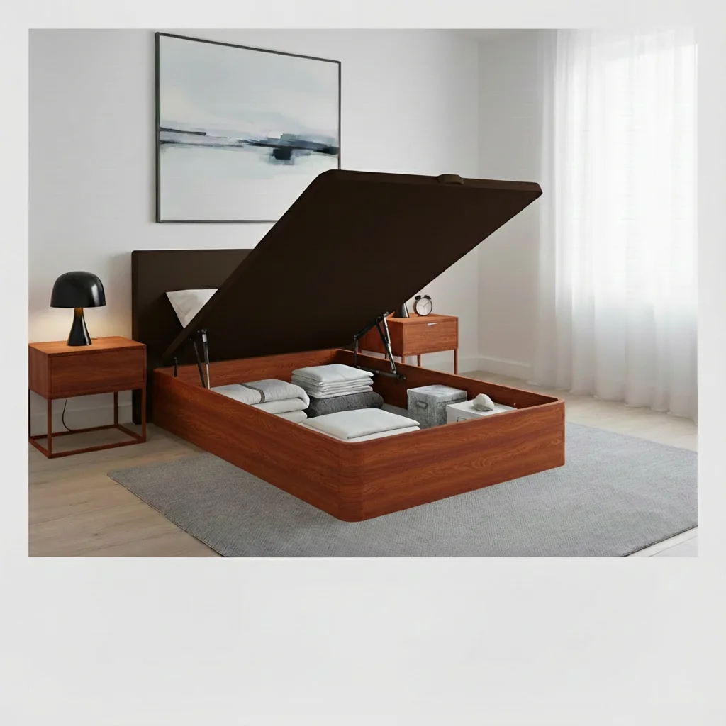 Canapé Abatible de Madera 