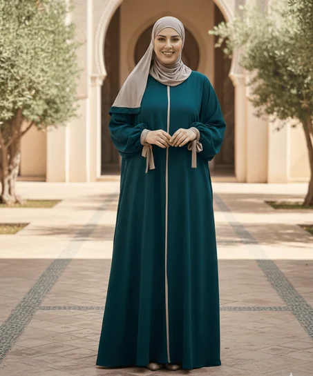 ABAYA + FOULARD / عباية + الفولار 💯