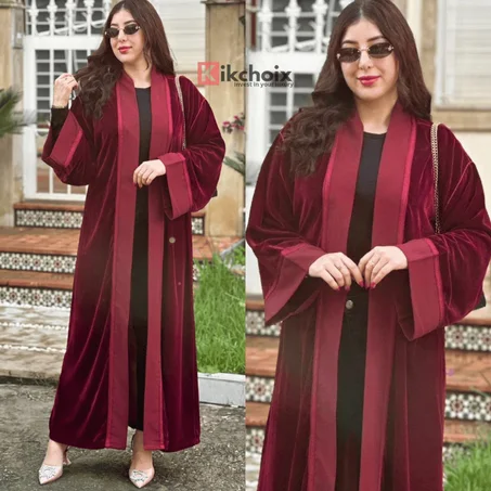 Kimono en velours (REF20)