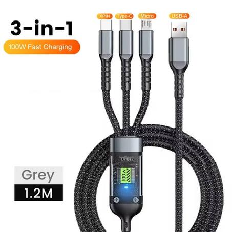 Câble chargeur HYTO 3 en 1 USB