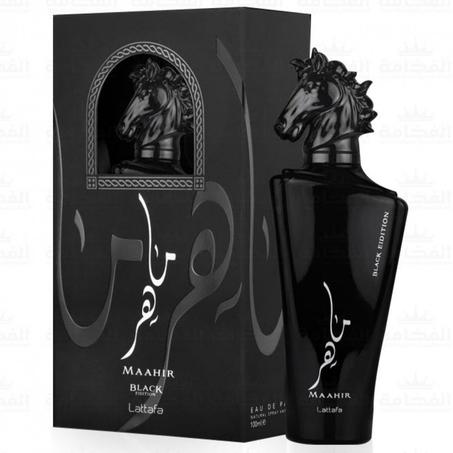 ماهر الاسود ( بلاك ايديشن ) او دي بارفان عطر للجنسين 100 مل