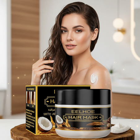 ماسك الشعر من إيلهو بزيت الأرغان وجوز الهند – 120 مل
