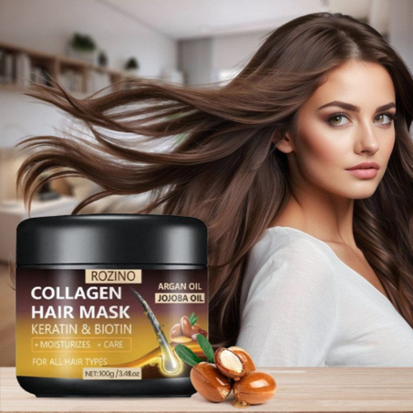 قناع الشعر بالكولاجين والأرغان للشعر (100 جرام)