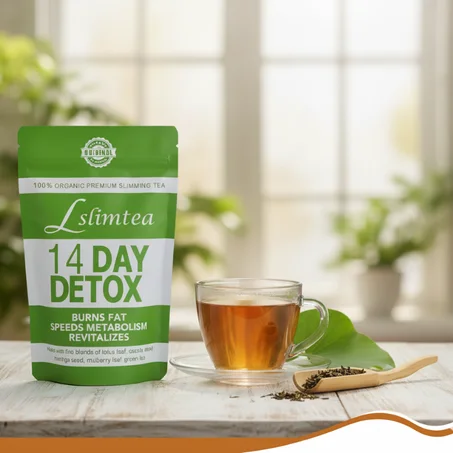 (14 كيس) شاي التخسيس الأخضر