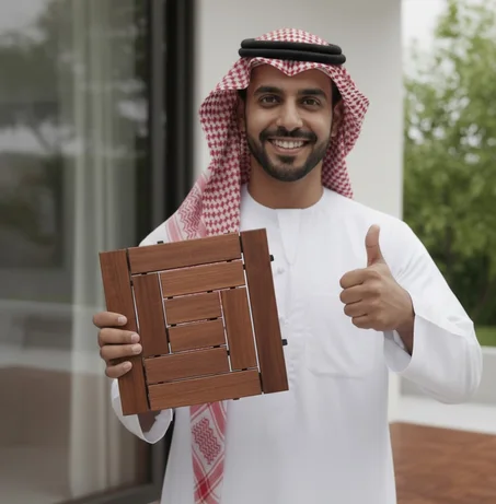 ألواح الخشب الفاخرة… تركيب بلا أدوات و مقاومة للماء