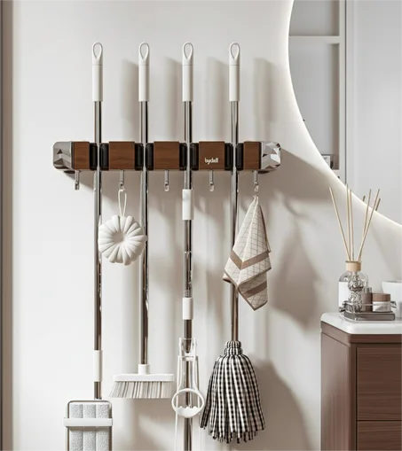 حامل جداري ذكي متعدد الاستخدامات – منظم مثالي للفوضى وموفّر للمساحة