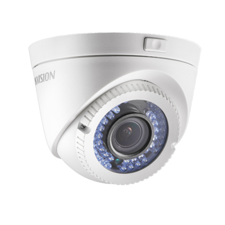 HIKVISION Camera Interne Turret Varifocale 2MP,IP66 Smart IR 40m 12M
