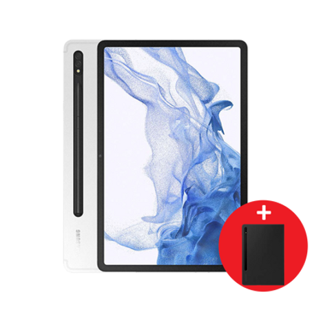 SAMSUNG Tablette Tab S8+ Silver 12.4" Octa Core 8Go 256Go Android 5G 12Mpx 13Mpx 6Mpx 12M
