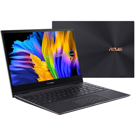 ASUS UX371E I7-1165G7 13.3 OLED UHD 16G 512 Go SSD win11 Home JADE BLACK BAG,STYLUS + NUMPAD 12M