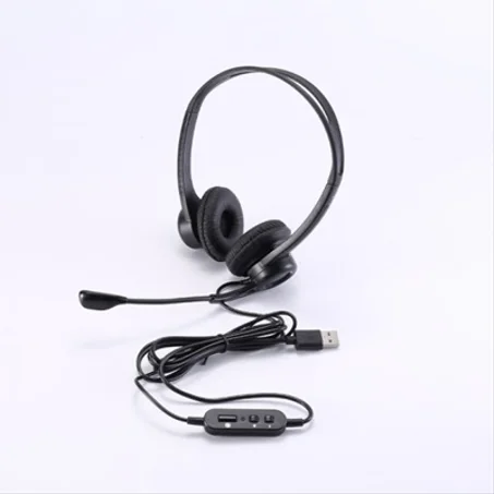 UPTEC Casque/Micro avec suppression bruit ambiant USB -...