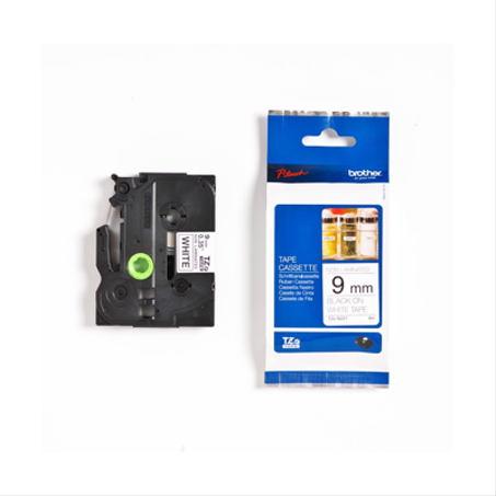 BROTHER Ruban Noir - Blanc 6mm- 9mm - 12mm - 24mm