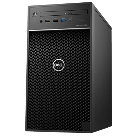 DELL Precision 3650 Tower Intel Xeon W-1250 16Go 2To HDD Nvidia Quadro P620 2GB Win 10 PRO 12M