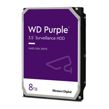 Western Digital Purple Disque Dur Interne d'enregistrement video surveillance 3,5"  12M