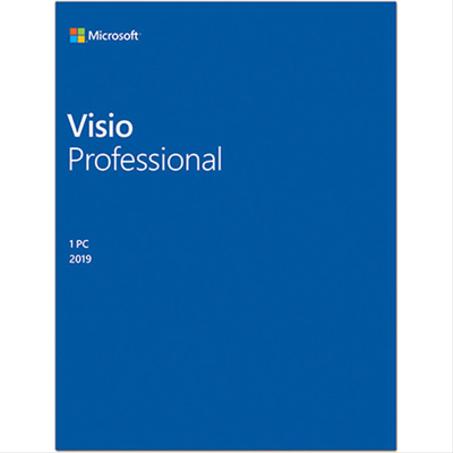 MS Visio Pro 2019 32/64 French Africa/Caribbean Only EM DVD