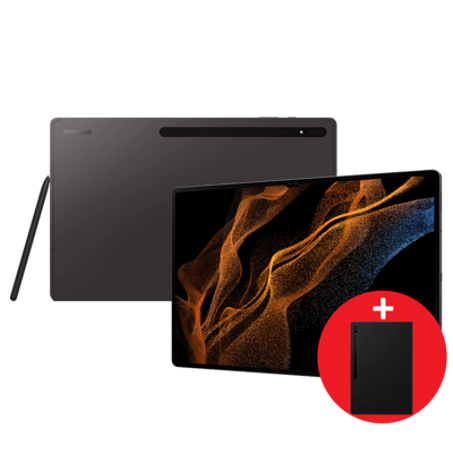 SAMSUNG Tablette Tab S8Ultra Noir 14.6" Octa Core 16Go 512Go Android 5G 12Mpx 12Mpx 13Mpx 6Mpx 12M