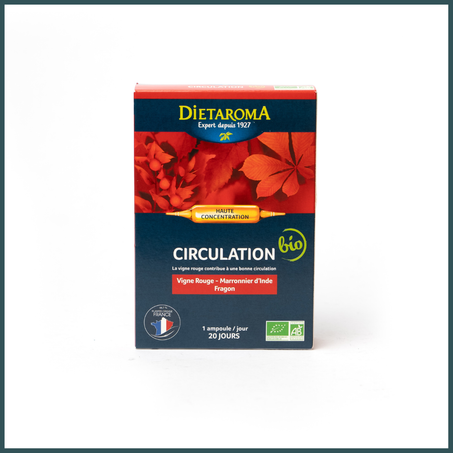 C.I.P. CIRCULATION : Vigne rouge, Marronnier d'Inde, Fragon Bio