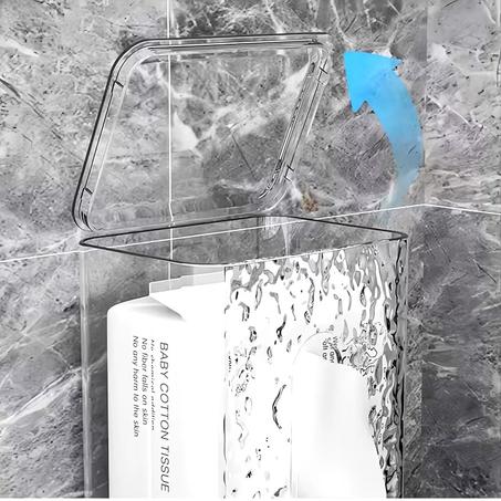 Porte serviette mural plexi