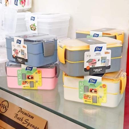 Boîte à goûter double