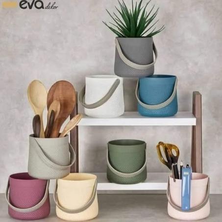 porte cuillère , fleur artificielle,range tout