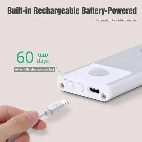 Barrette lumière LED avec détecteur de mouvement