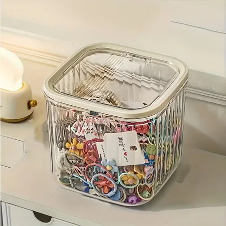 Boîtes de rangement plexi