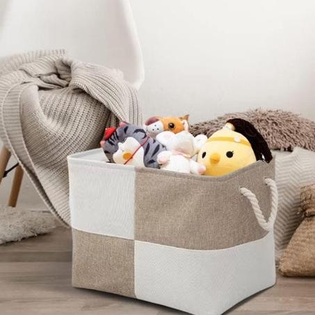 Panier de rangement en tissu ( 40 cm /30 cm )