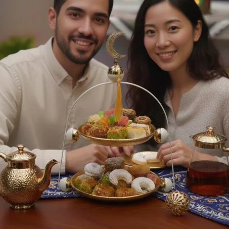 Présentoir double en acier inoxydable