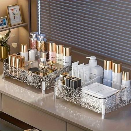 organiseur maquillage en plexi