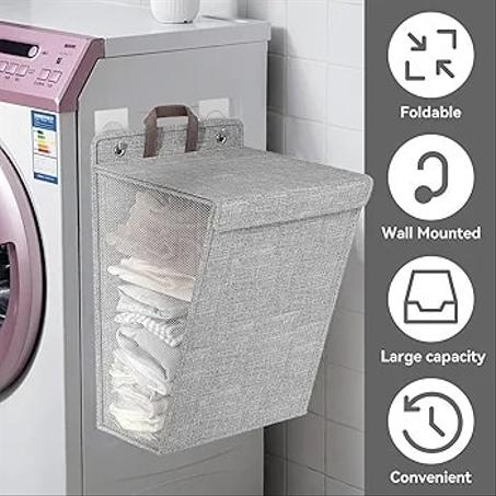 Panier à linge pliable