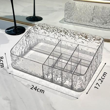 organisateur maquillage en plexi