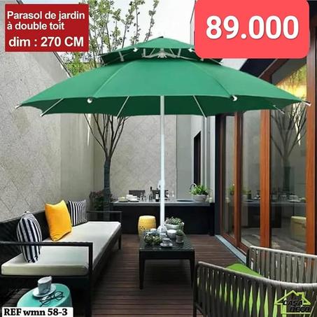 parasole double tête