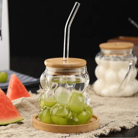 tasse chic couvercle bois