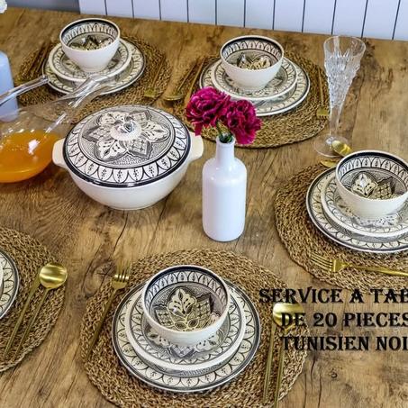 service à table 20 pièces