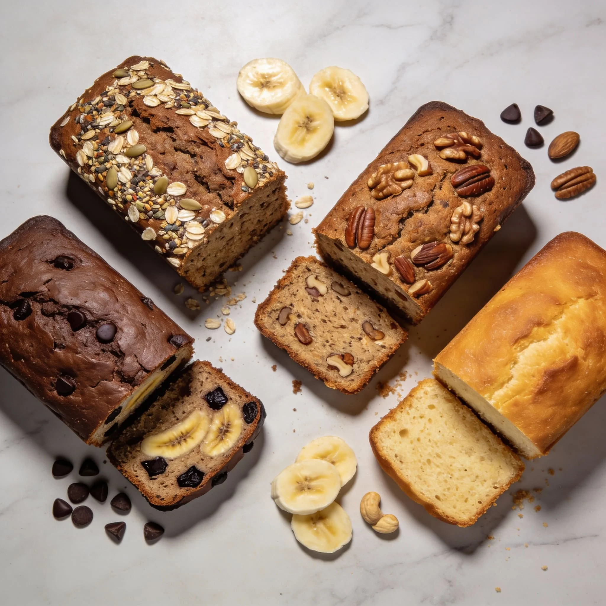 The Best Banana Bread Recipes (7-in-1 Pack)