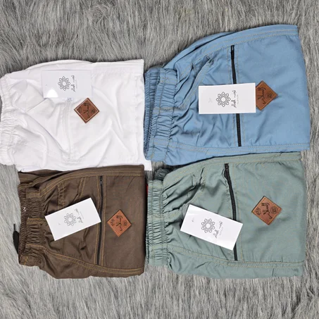 4 قطع سروال نصف الساق